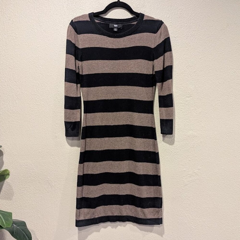 Mossimo Black & Brown Sweater Dress  * Women’s XS